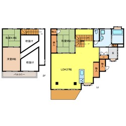 本巣市一戸建ての物件間取画像